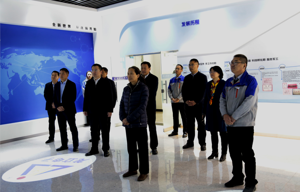 省港澳臺辦公室領(lǐng)導蒞臨龍立電子參觀調(diào)研